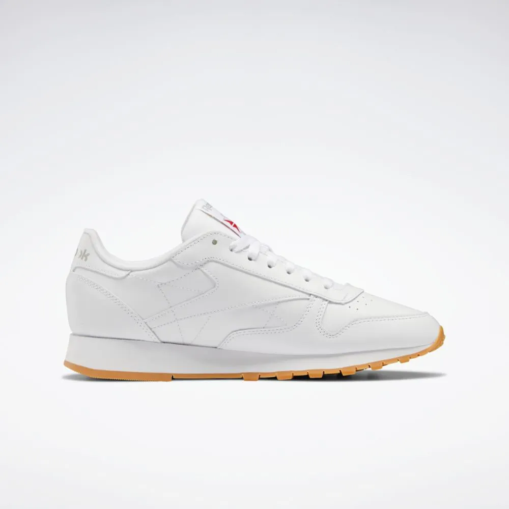 Reebok Footwear Men CLASSIC LEATHER FTWR WHT/PURE GREY 3/REEBOK RU sold by Reebok product image thumbnail 2