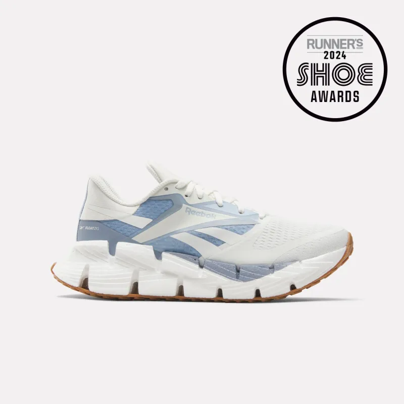 Reebok Footwear Women FloatZig 1 Shoes CHALK/PALBLU/VINBLU made by Reebok