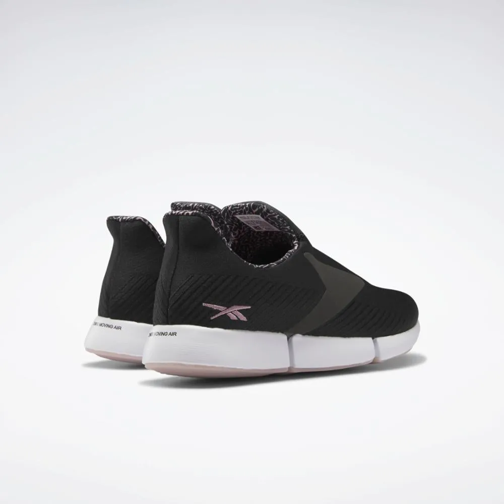 Reebok Footwear Women DailyFit DMX Slip-On Women's Shoes CBLACK/INFLIL/FTWWHT sold by Reebok product image thumbnail 4