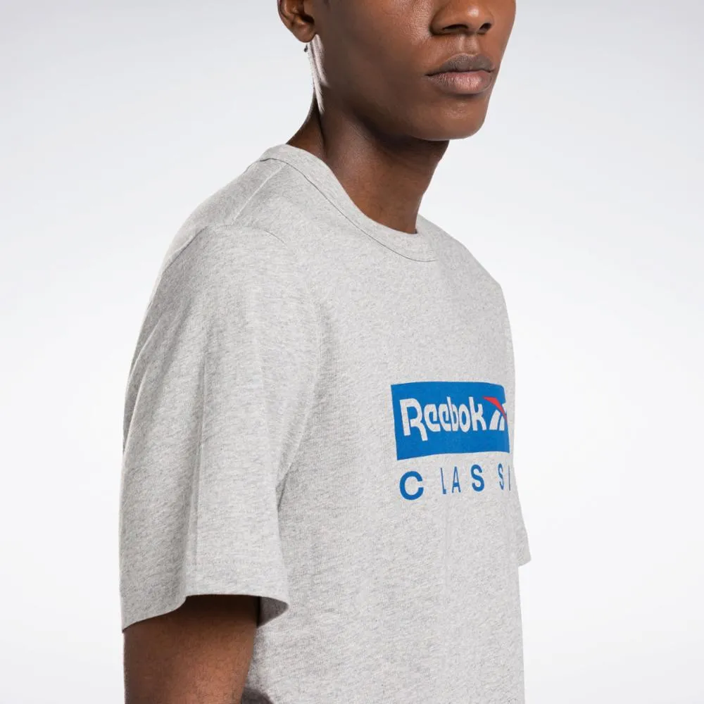 Reebok Apparel Men Graphic Series Reebok Classic T-Shirt MGREYH sold by Reebok product image thumbnail 4