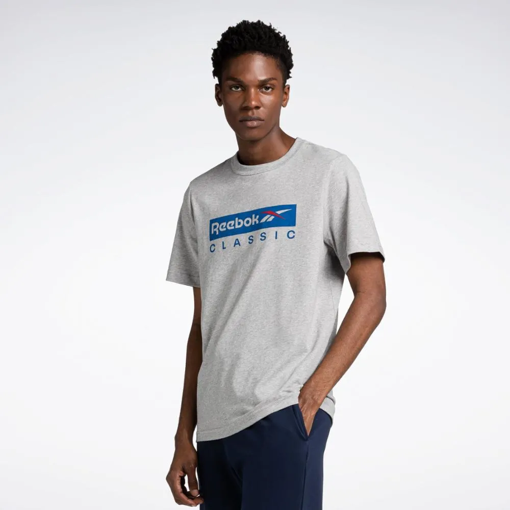 Reebok Apparel Men Graphic Series Reebok Classic T-Shirt MGREYH sold by Reebok product image thumbnail 2