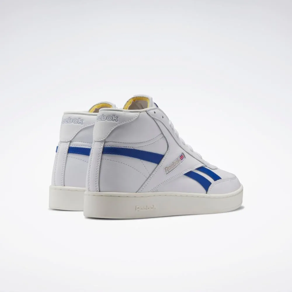 Reebok Footwear Men Club C 85 Form Hi Shoes FTWWHT/CHALK/VECBLU sold by Reebok product image thumbnail 3