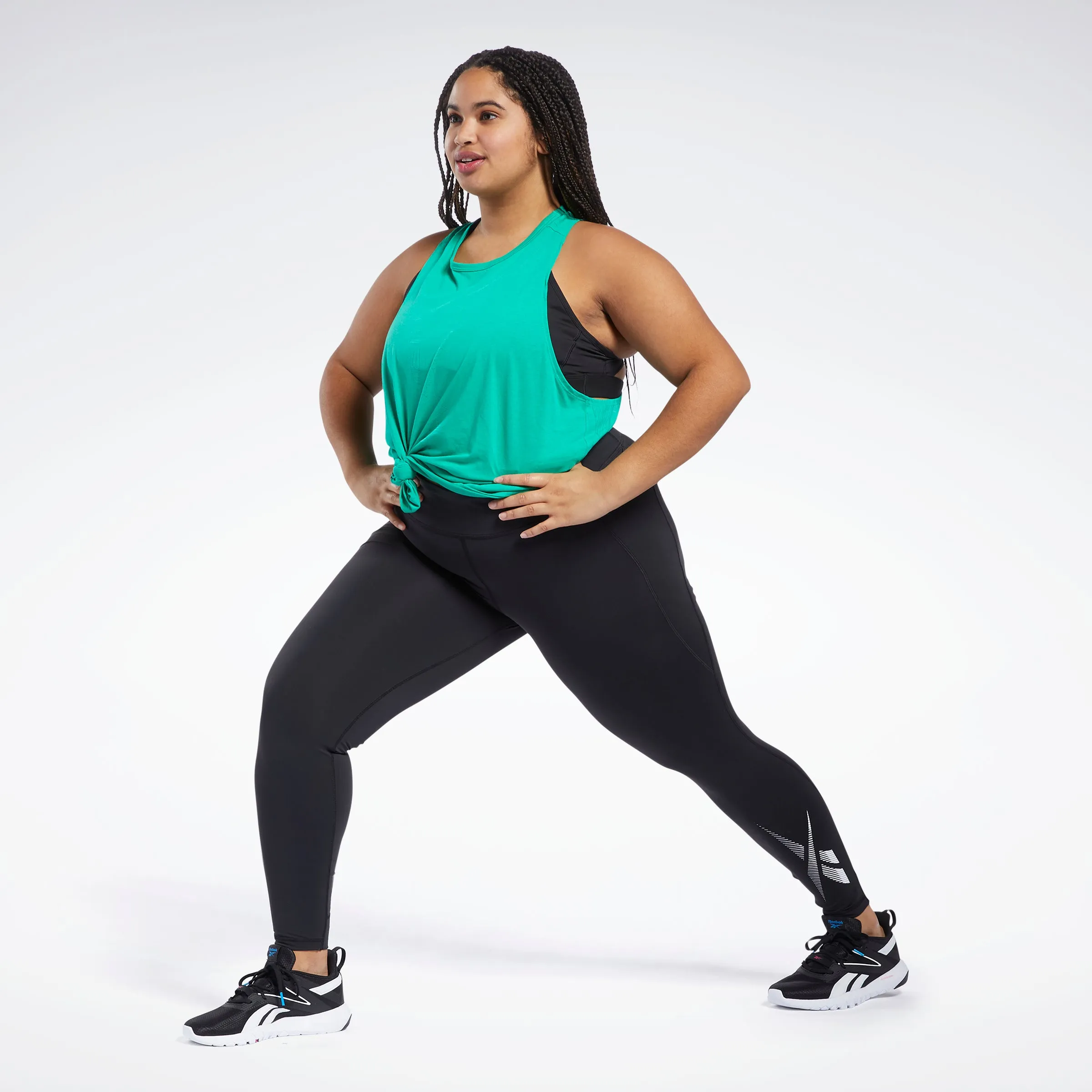 Reebok Apparel Women Reebok Lux 2 Leggings Black sold by Reebok product image thumbnail 2