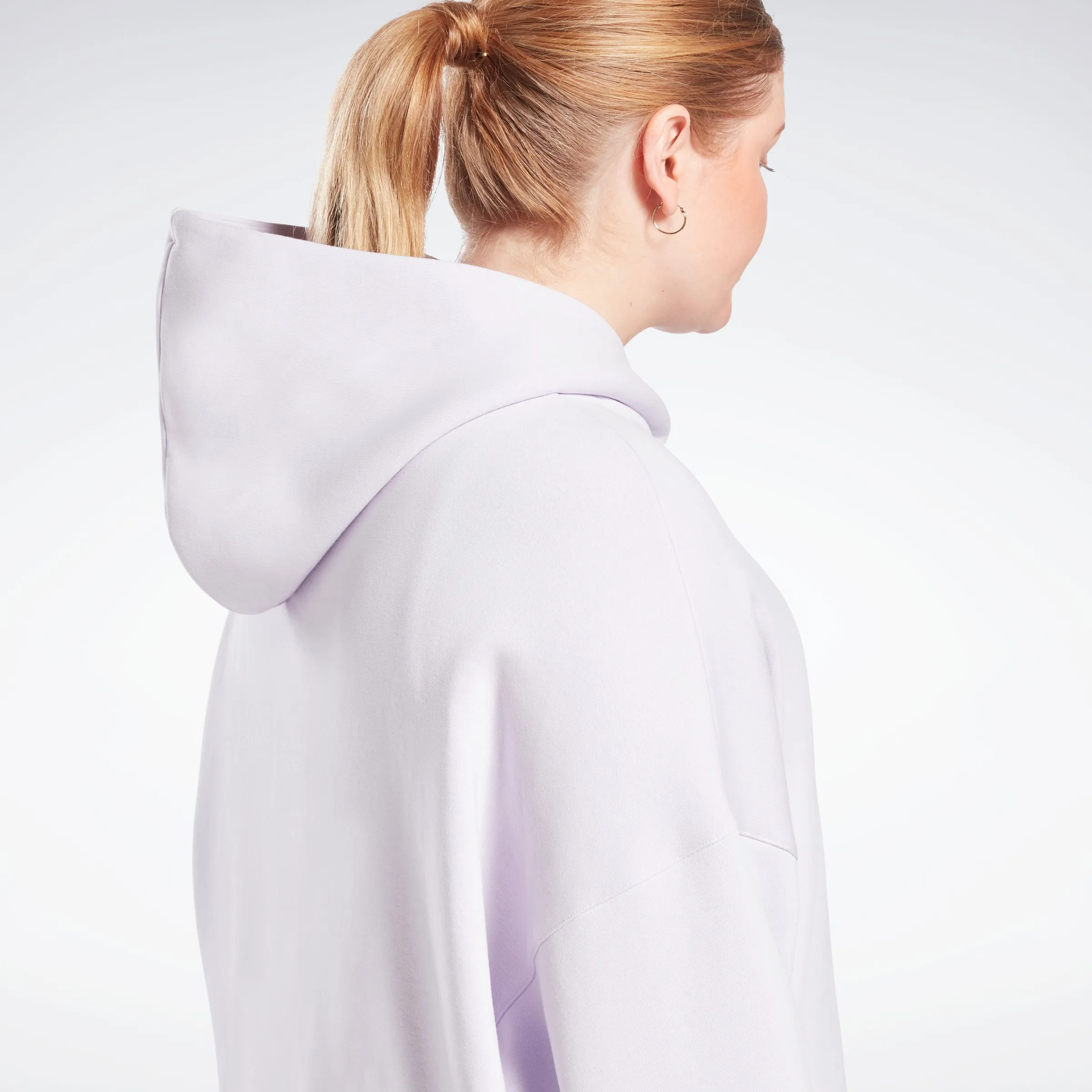 Reebok Apparel Women Retro Oversize Hoodie (Plus Size) Lumlil sold by Reebok product image thumbnail 4
