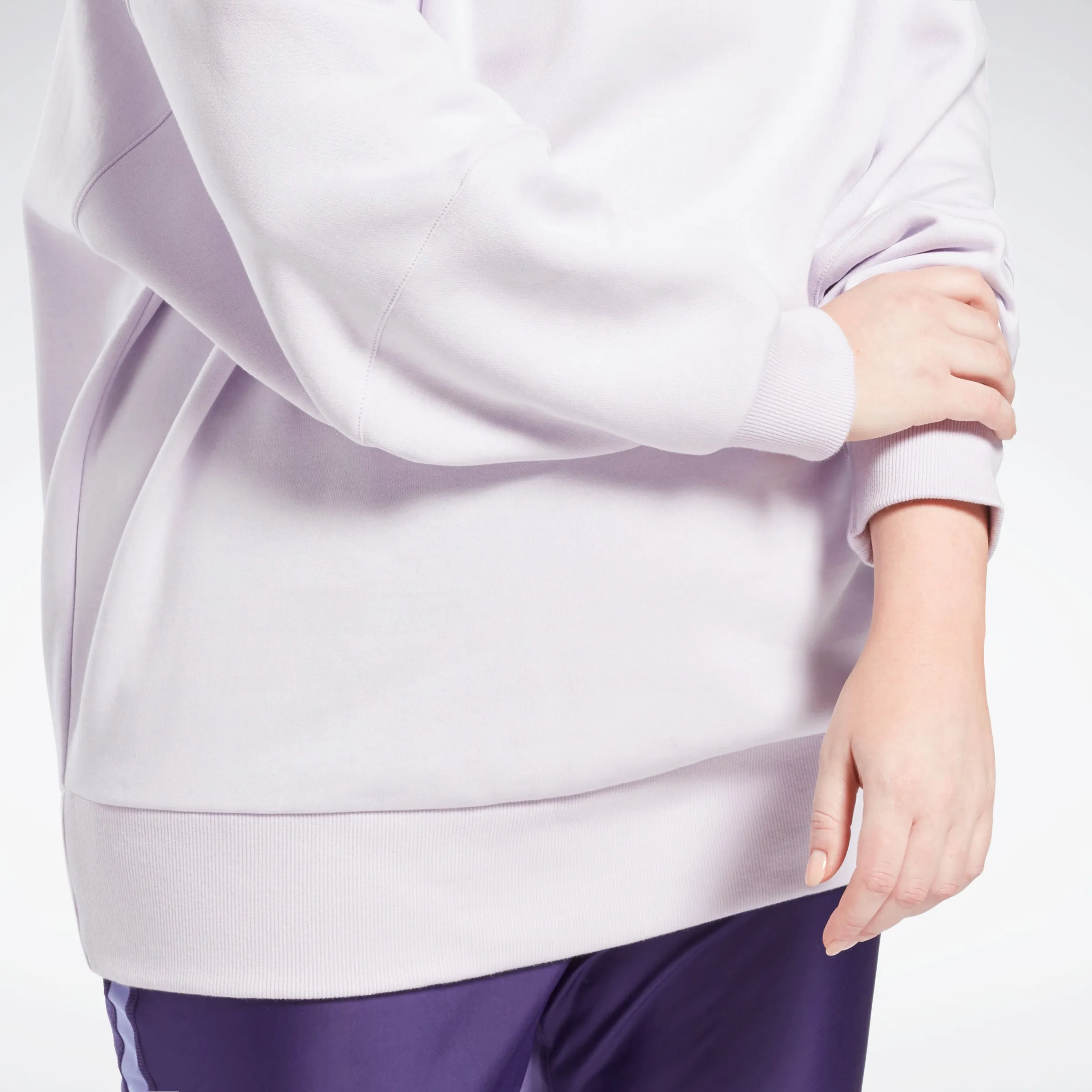Reebok Apparel Women Retro Oversize Hoodie (Plus Size) Lumlil sold by Reebok product image thumbnail 3
