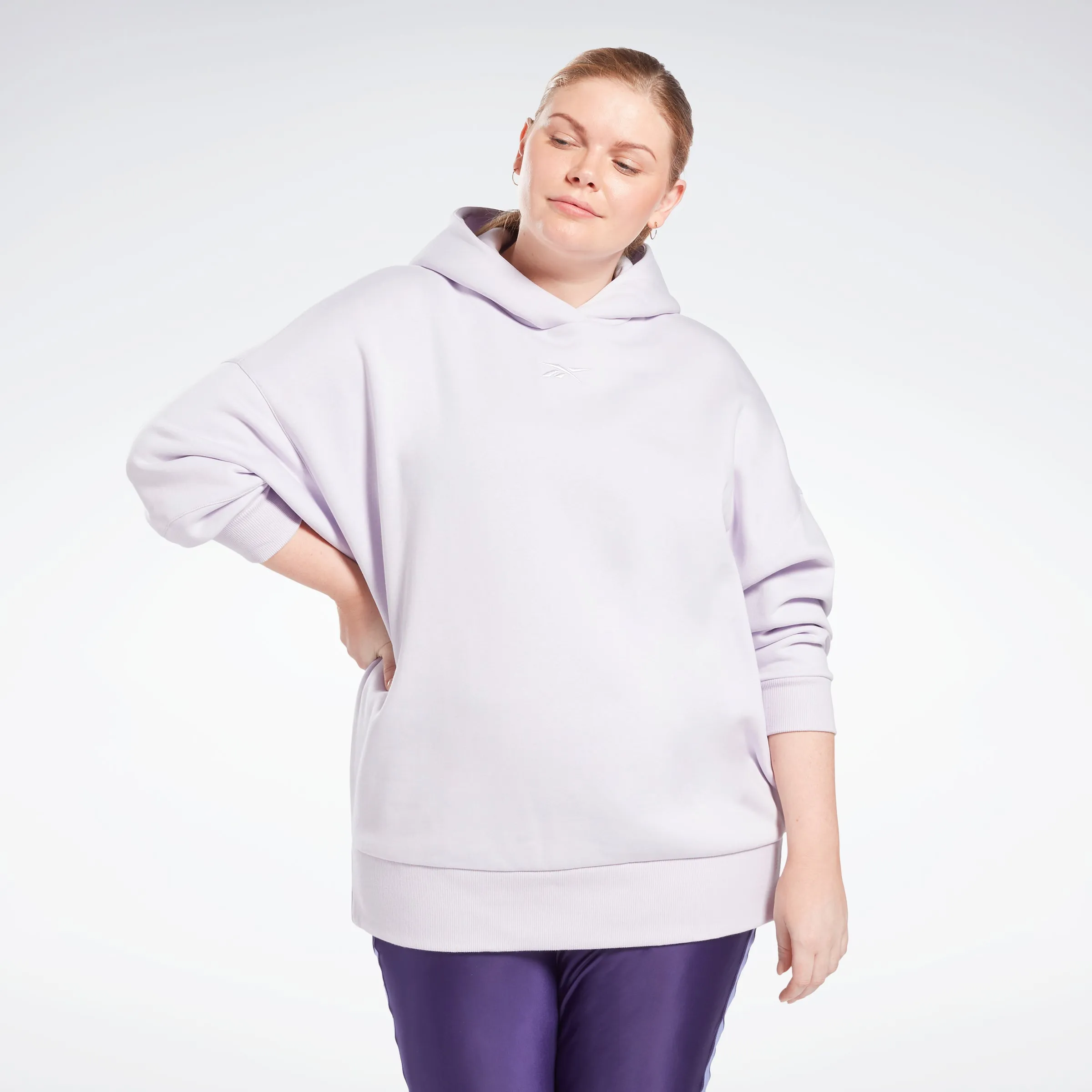 Reebok Apparel Women Retro Oversize Hoodie (Plus Size) Lumlil sold by Reebok