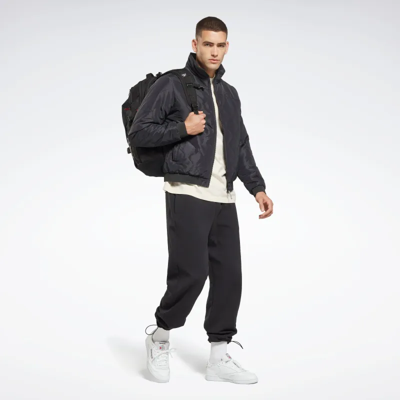 Reebok Apparel Men Outerwear Fleece-Lined Jacket Black sold by Reebok