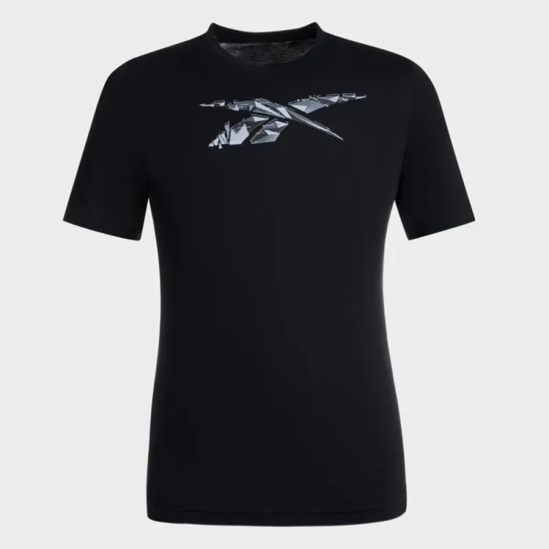 Reebok Apparel Men Reebok Graphic T-Shirt BLACK sold by Reebok