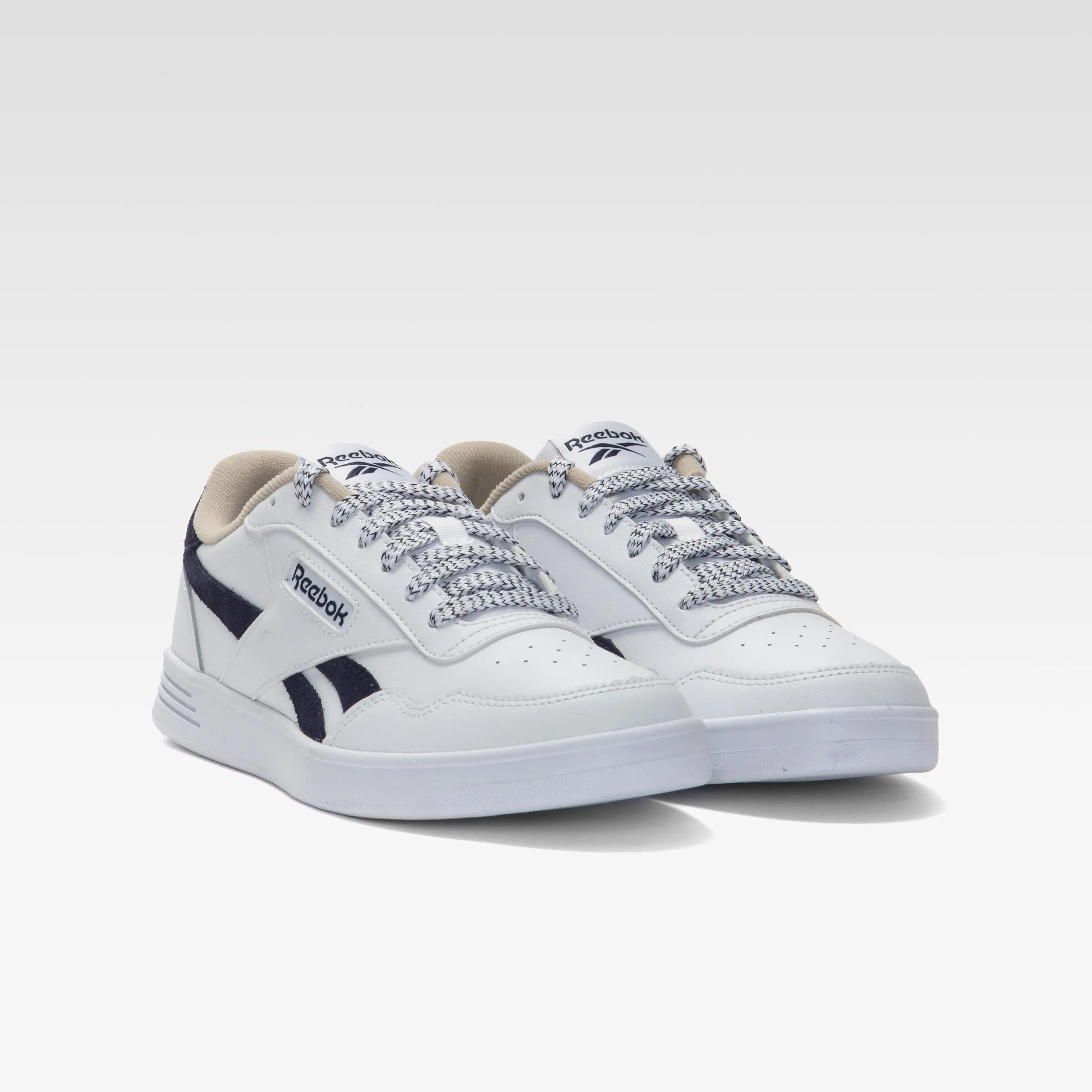 Reebok Footwear Men Court Advance Shoes WHITE/WHITE/VECTORNAVY sold by Reebok product image thumbnail 3