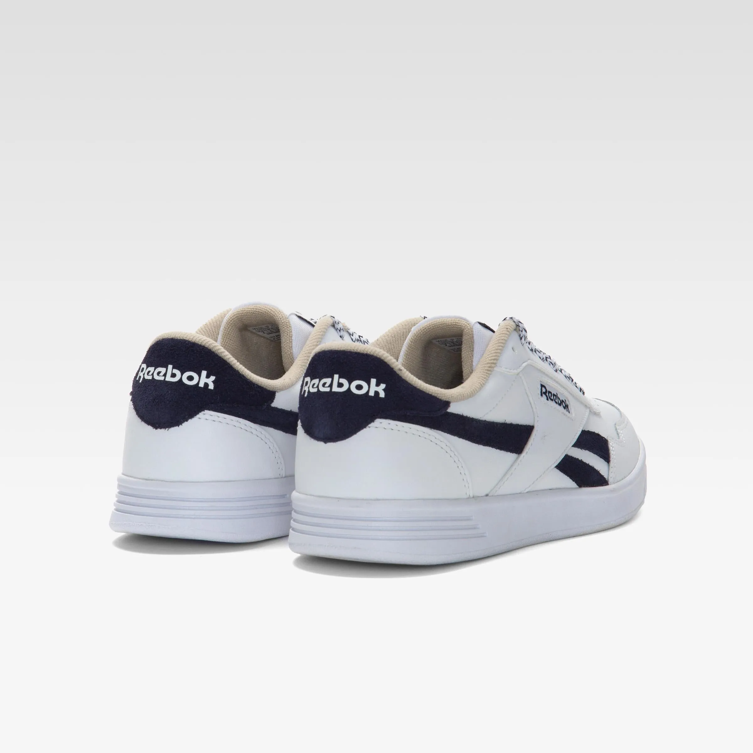 Reebok Footwear Men Court Advance Shoes WHITE/WHITE/VECTORNAVY sold by Reebok product image thumbnail 4