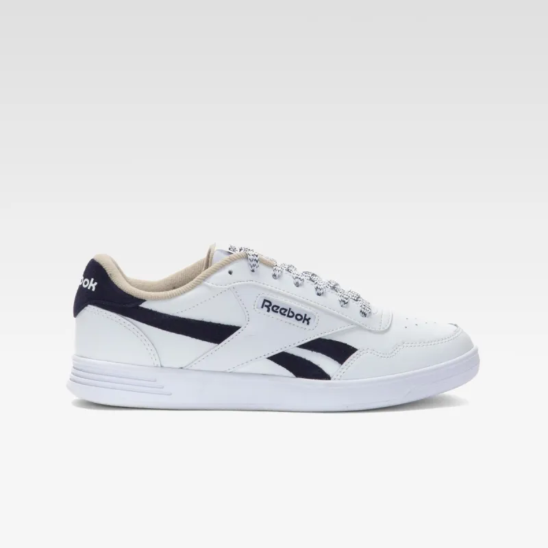 Reebok Footwear Men Court Advance Shoes WHITE/WHITE/VECTORNAVY sold by Reebok
