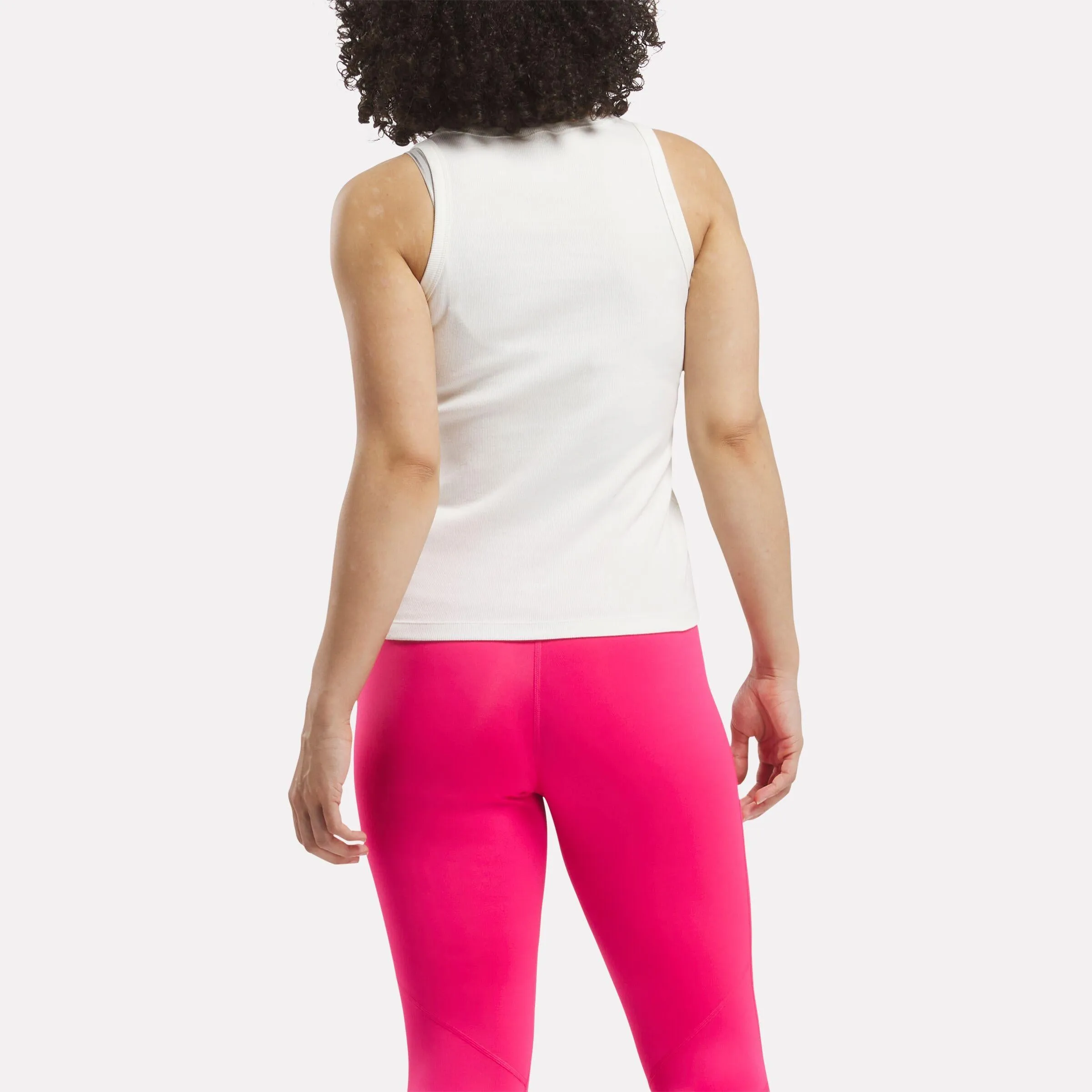 Reebok Apparel Women ID Energy Tank Top CHALK sold by Reebok product image thumbnail 3