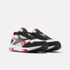 Reebok Footwear Men Reebok Glide DMX Shoes WHITE/VECTORRED/BLACK sold by Reebok