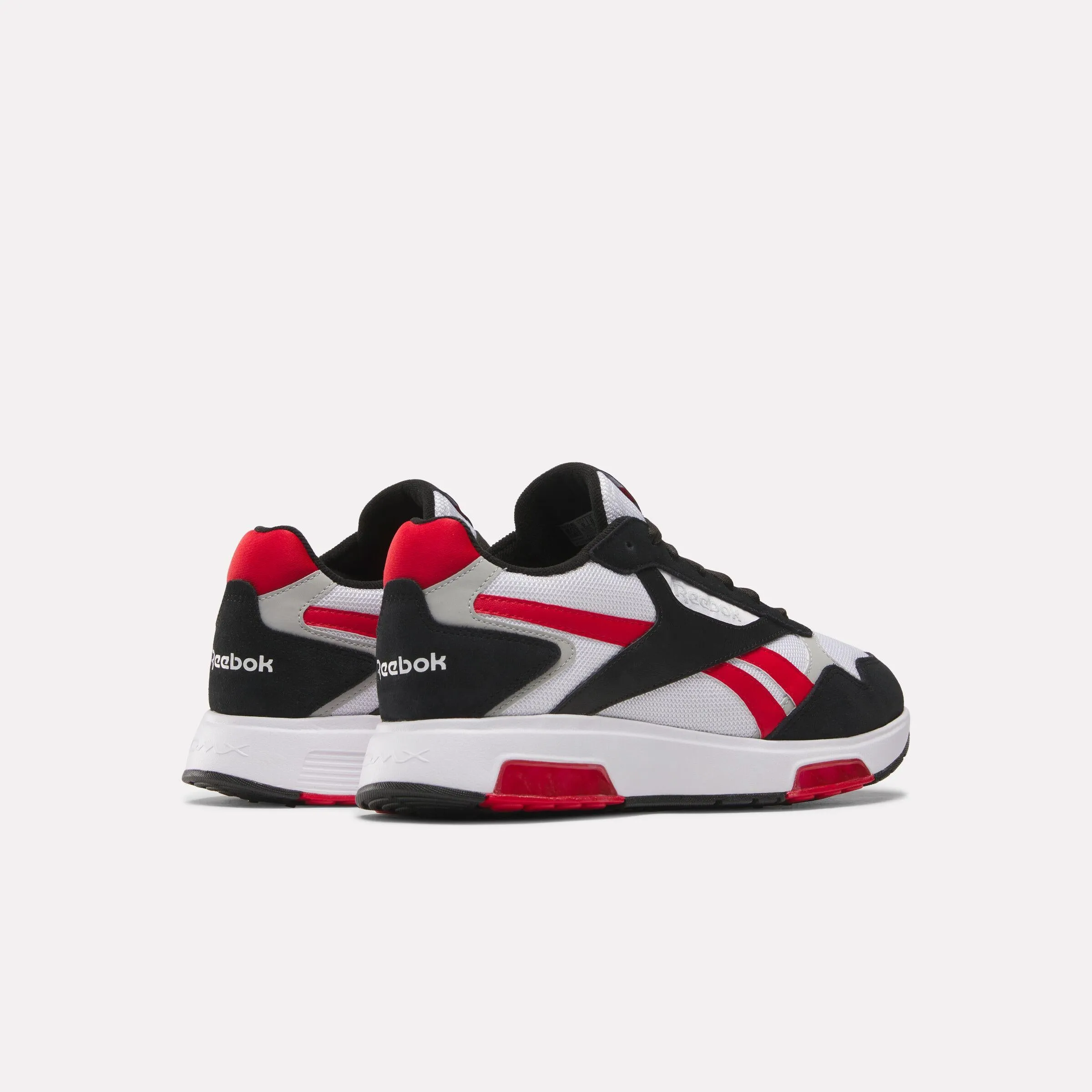 Reebok Footwear Men Reebok Glide DMX Shoes WHITE/VECTORRED/BLACK sold by Reebok product image thumbnail 3