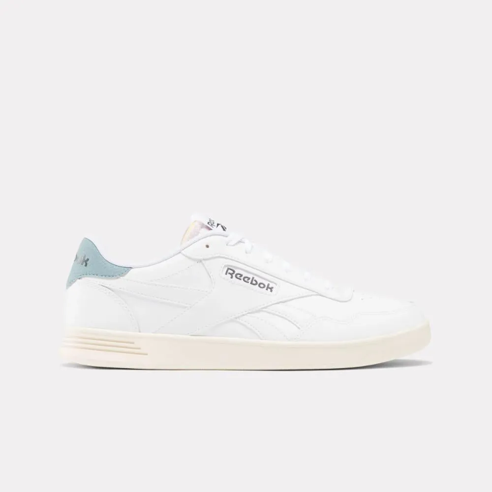 Reebok Footwear Men Court Advance Shoes WHITE/WHITE/SOFT SLATE sold by Reebok