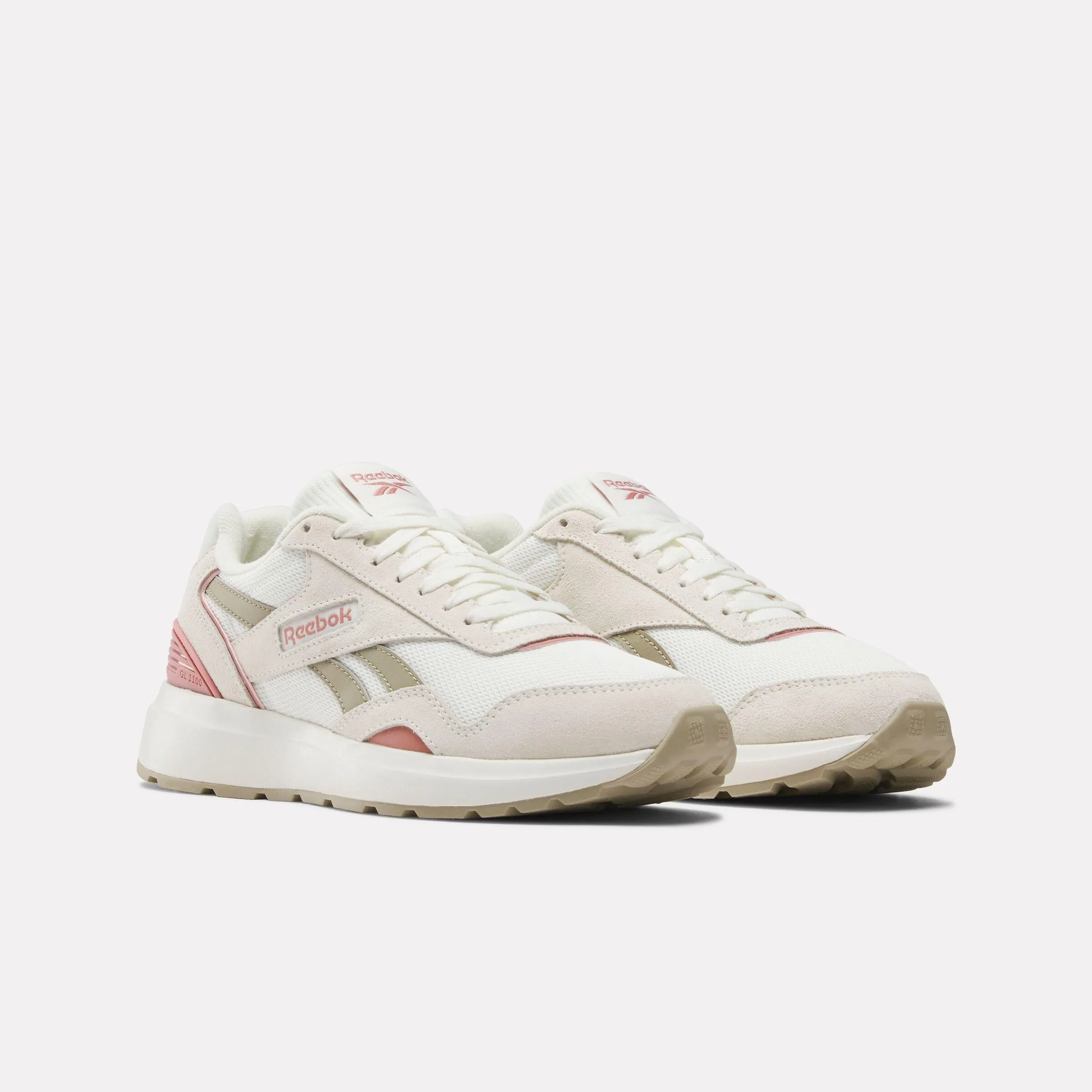 Reebok Footwear Women Reebok GL1100 Shoes VINTAGECHALK/MUSHROOM/PINKCLAY sold by Reebok product image thumbnail 2