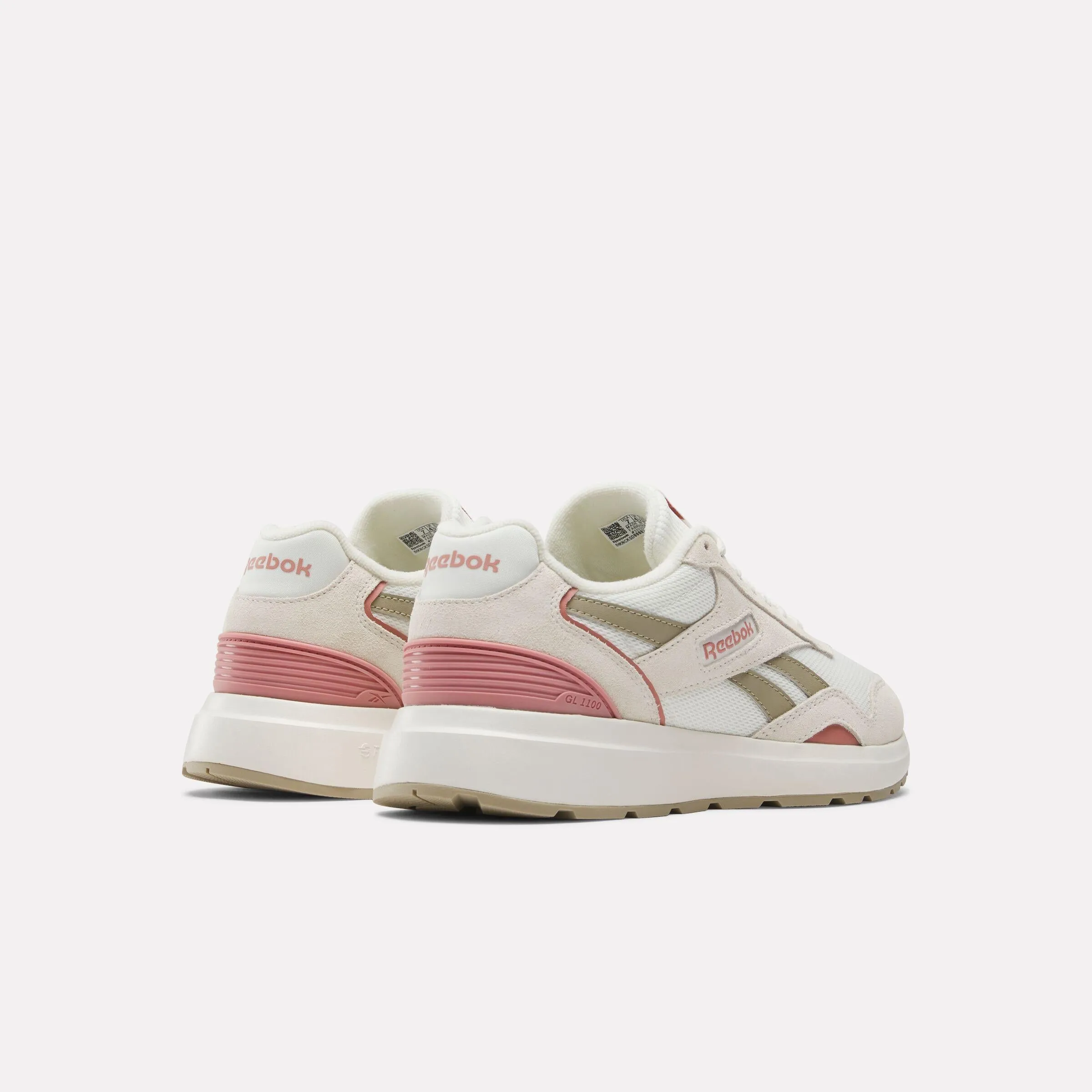 Reebok Footwear Women Reebok GL1100 Shoes VINTAGECHALK/MUSHROOM/PINKCLAY sold by Reebok product image thumbnail 3