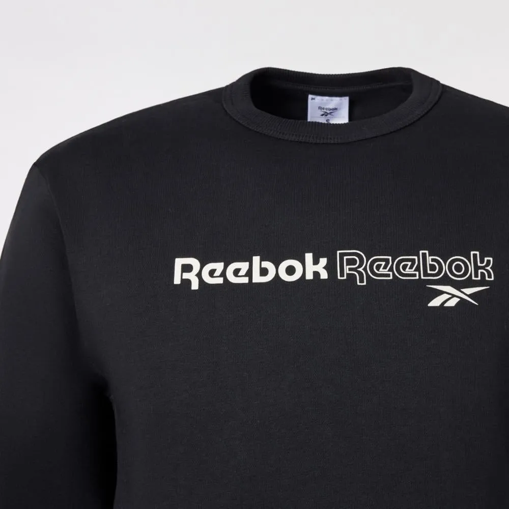 Reebok Apparel Men Reebok Identity Brand Proud Sweatshirt BLACK sold by Reebok product image thumbnail 3