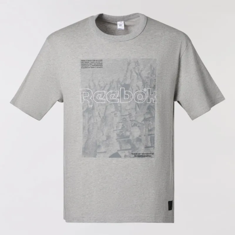 Reebok Apparel Men Team Tradition Short Sleeve T-Shirt MGREYH sold by Reebok