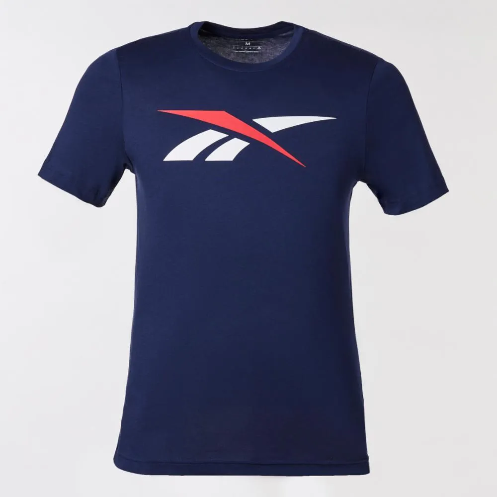 Reebok Apparel Men Reebok Graphic Series Vector T-Shirt VECTOR NAVY sold by Reebok