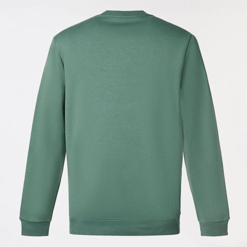 Reebok Apparel Men Reebok Identity Fleece Stacked Logo Sweatshirt ESCAPE GREEN sold by Reebok product image thumbnail 2