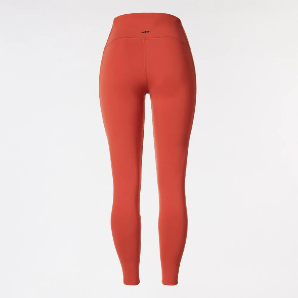 Reebok Apparel Women Lux High-Rise Leggings BRICK RED sold by Reebok product image thumbnail 2