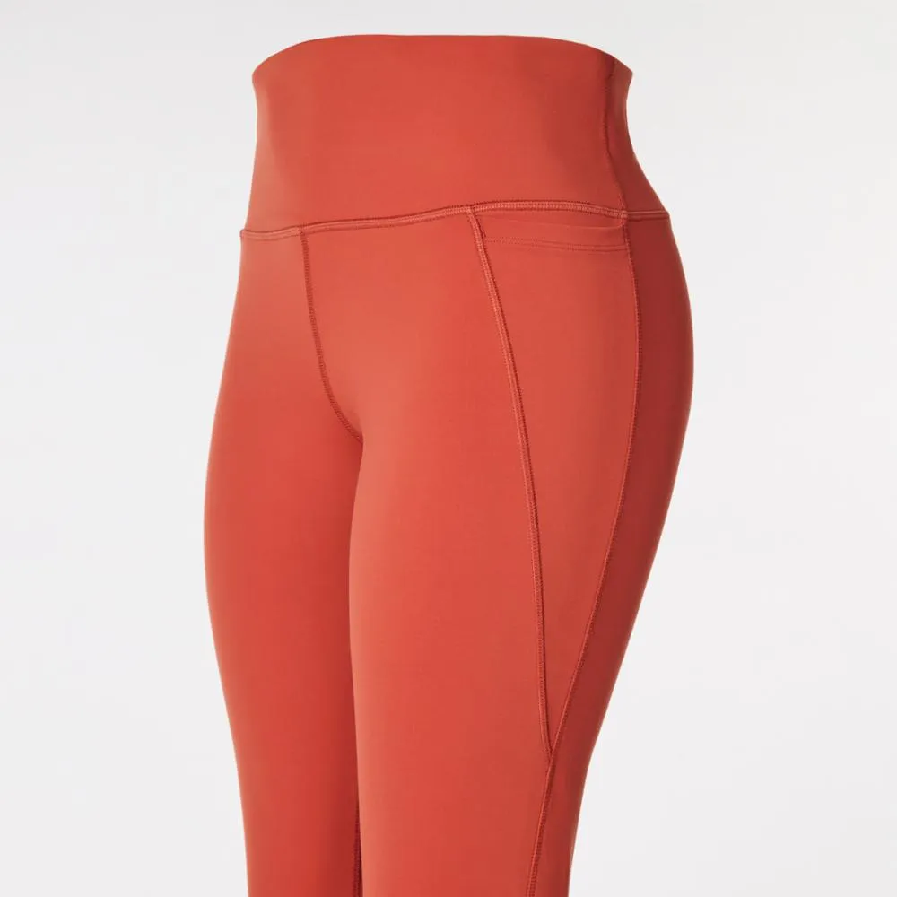 Reebok Apparel Women Lux High-Rise Leggings BRICK RED sold by Reebok product image thumbnail 3