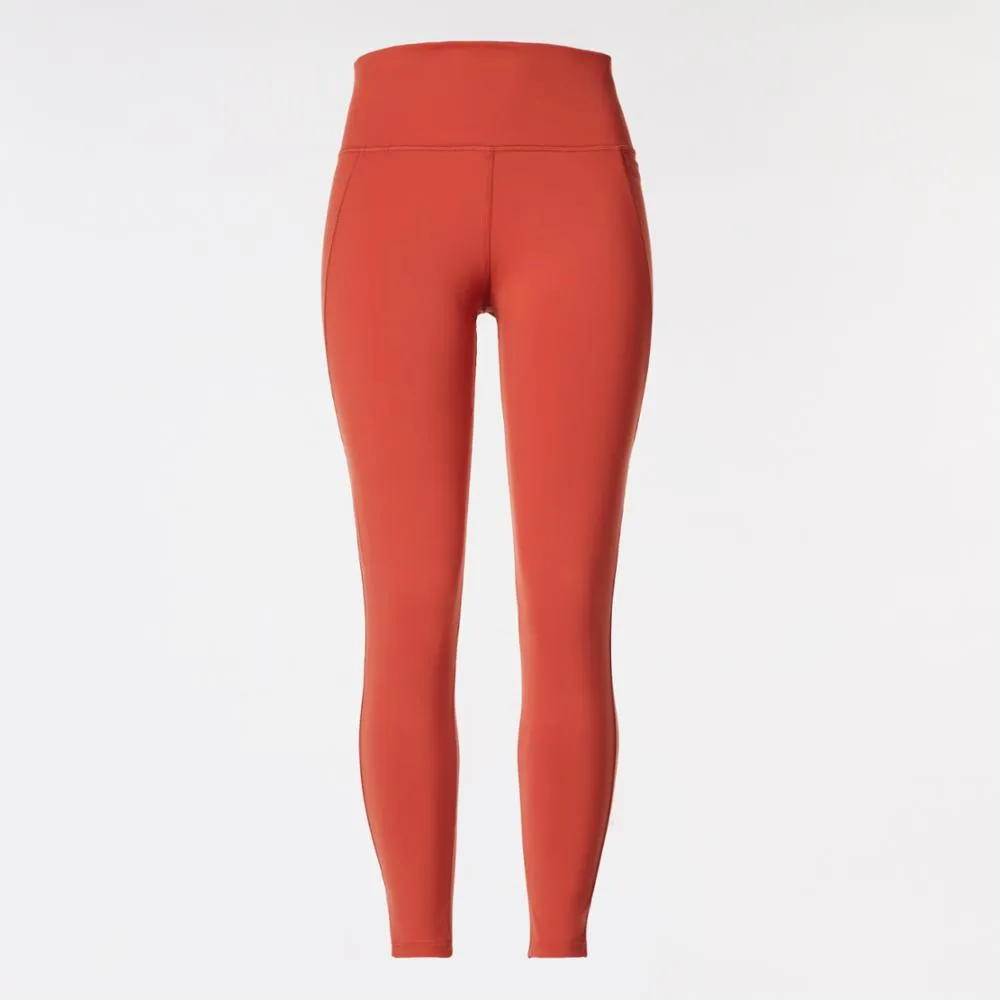 Reebok Apparel Women Lux High-Rise Leggings BRICK RED sold by Reebok