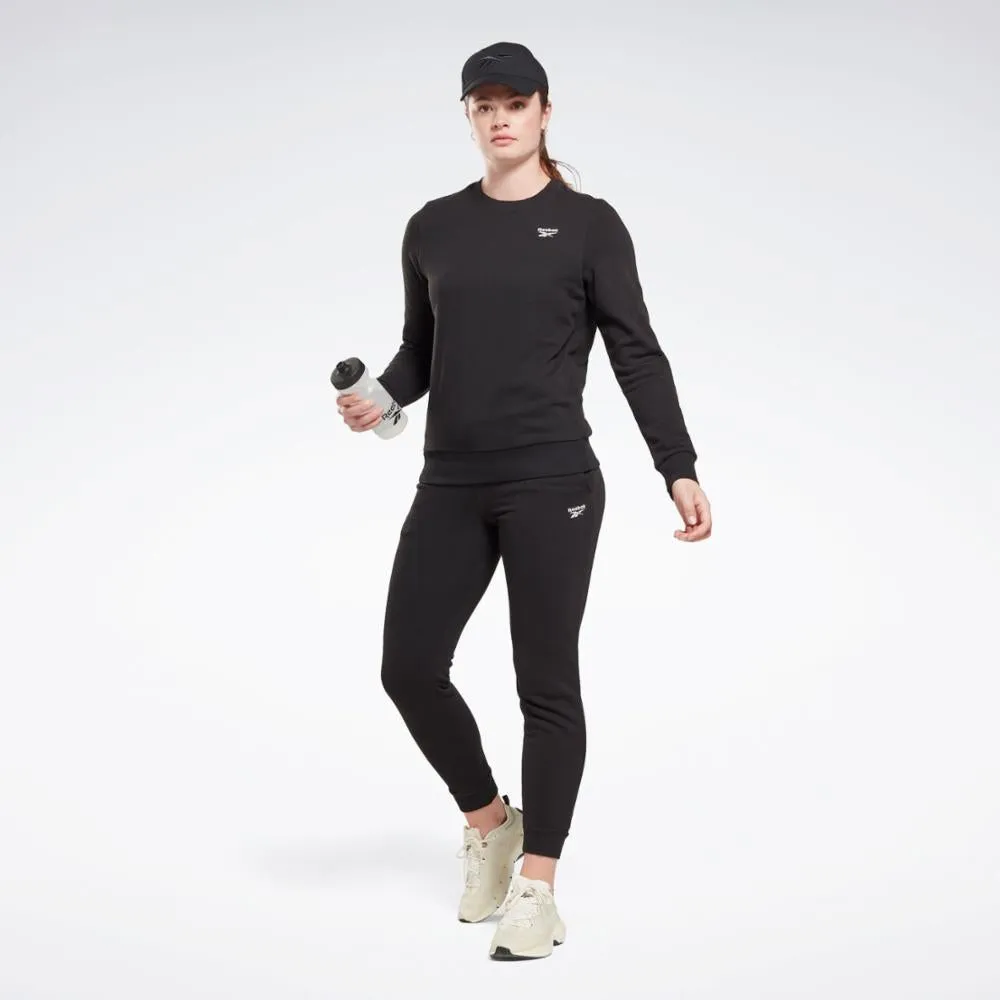 Reebok Apparel Women Reebok Identity Small Logo Sweatshirt BLACK sold by Reebok product image thumbnail 2