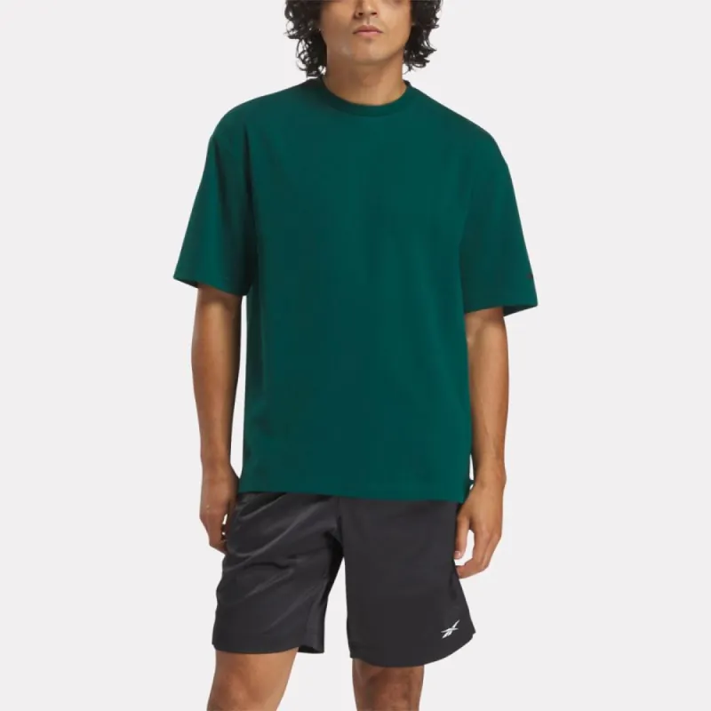 Reebok Apparel Men Active Collective Short Sleeve T-Shirt COLLEGIATE GREEN sold by Reebok