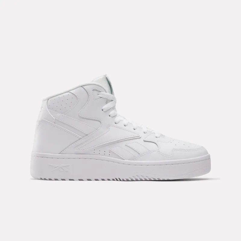 Reebok Footwear Men ATR Chill Mid Basketball Shoes WHITE/WHITE/WHITE made by Reebok