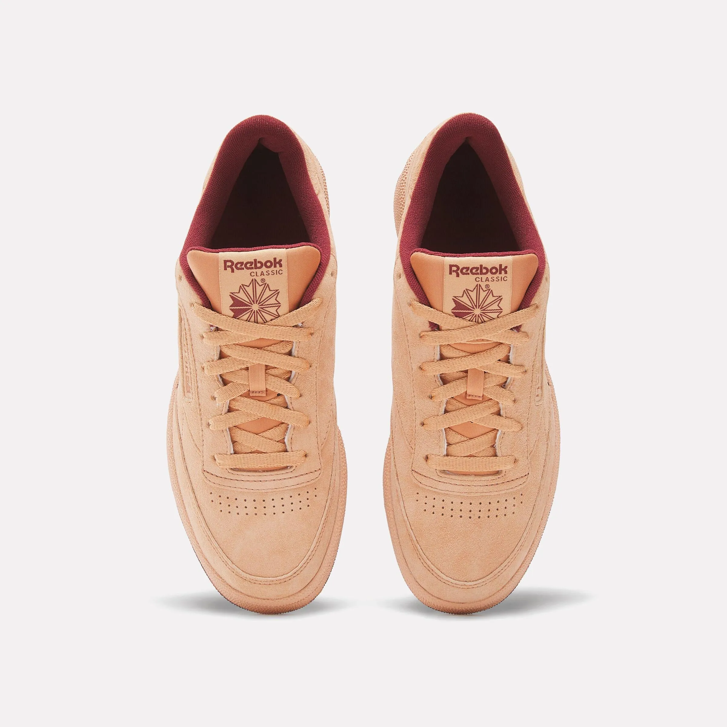 Reebok Footwear Men Club C 85 Shoes CLAY/WASHEDCLAY/RICHMAROON sold by Reebok product image thumbnail 5