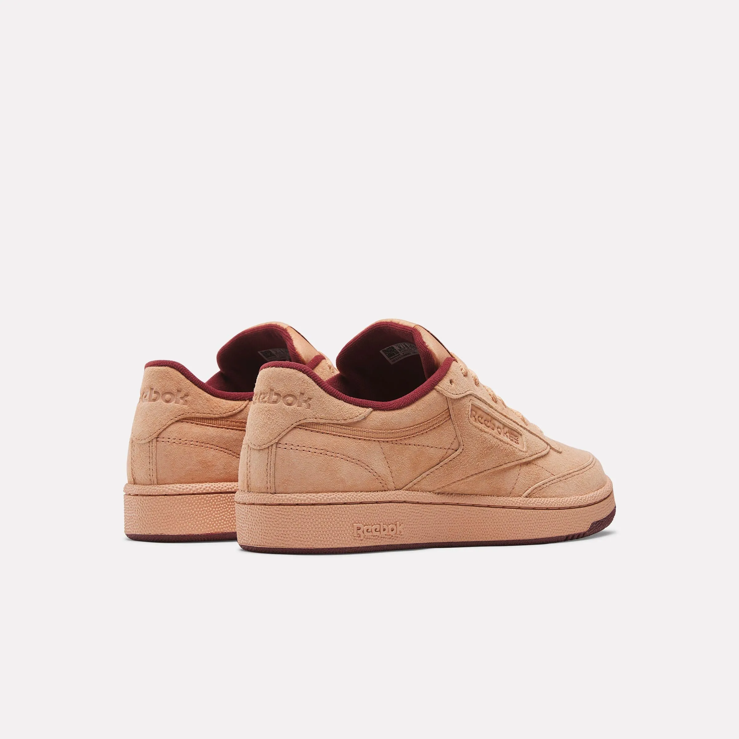 Reebok Footwear Men Club C 85 Shoes CLAY/WASHEDCLAY/RICHMAROON sold by Reebok product image thumbnail 3
