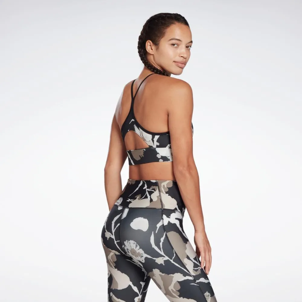 Reebok Apparel Women MYT Printed Bra BLACK sold by Reebok product image thumbnail 3