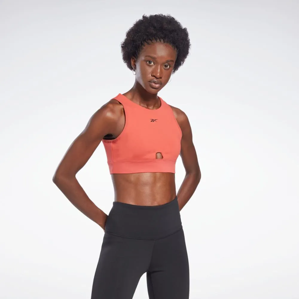 Reebok Apparel Women Studio Beyond The Sweat Crop Top RHODON sold by Reebok