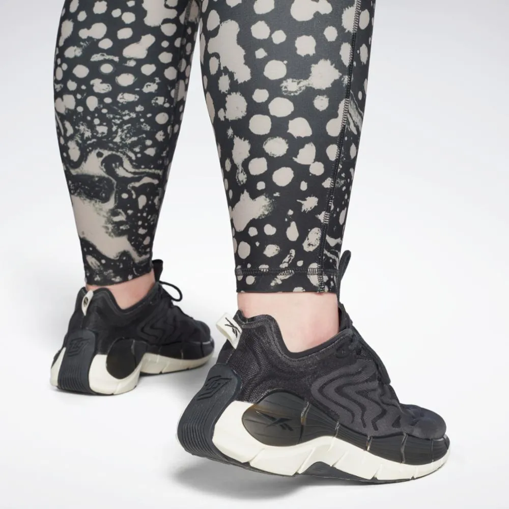 Reebok Apparel Women Lux 2.0 Speckle Modern Safari Leggings (Plus Size) NGHBLK sold by Reebok product image thumbnail 4