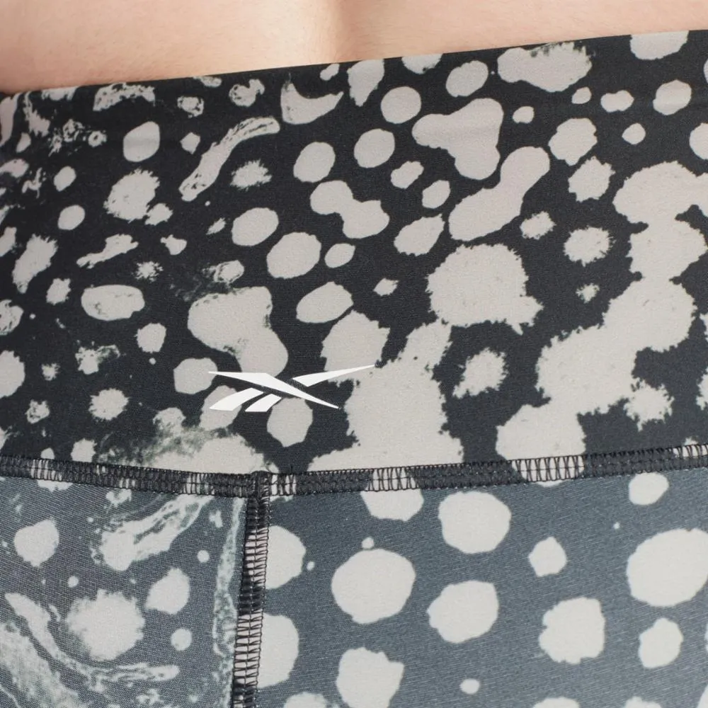 Reebok Apparel Women Lux 2.0 Speckle Modern Safari Leggings (Plus Size) NGHBLK sold by Reebok product image thumbnail 5