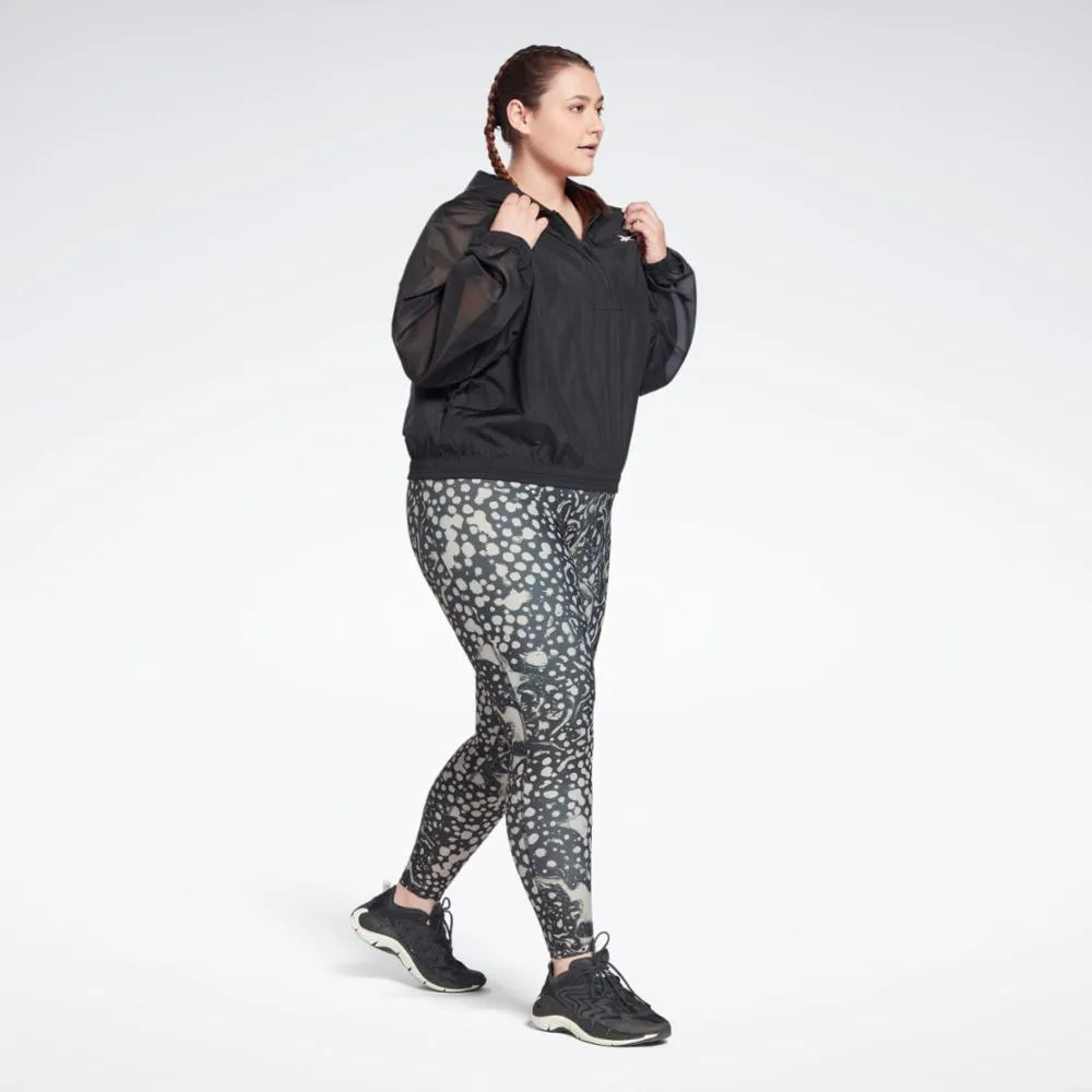 Reebok Apparel Women Lux 2.0 Speckle Modern Safari Leggings (Plus Size) NGHBLK sold by Reebok product image thumbnail 2