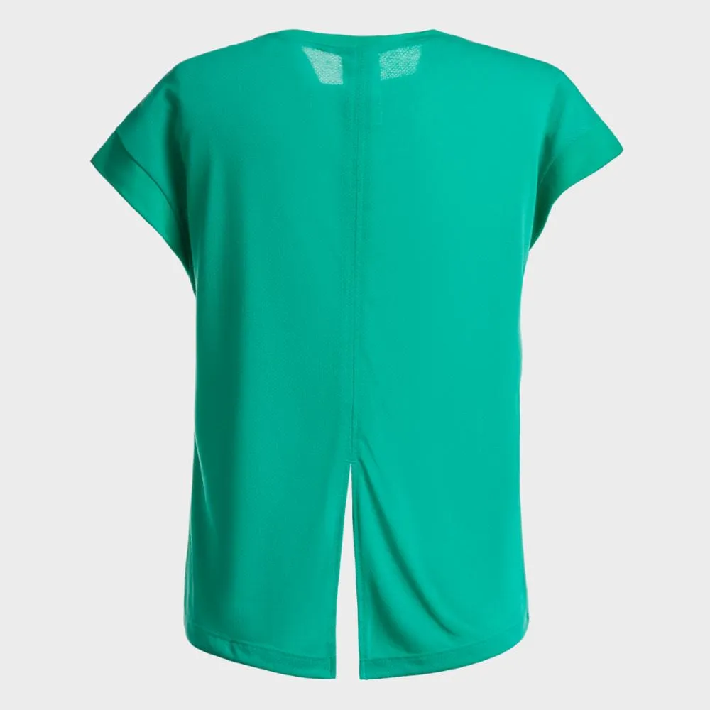 Reebok Apparel Women Workout Ready Supremium Detail T-Shirt COUGRN sold by Reebok product image thumbnail 2