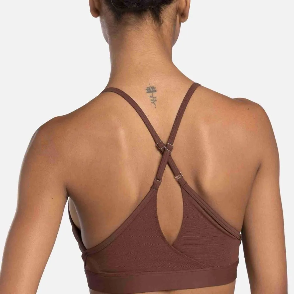 Reebok Apparel Women Lux Strappy Sports Bra UNEARTHED BROWN sold by Reebok product image thumbnail 4