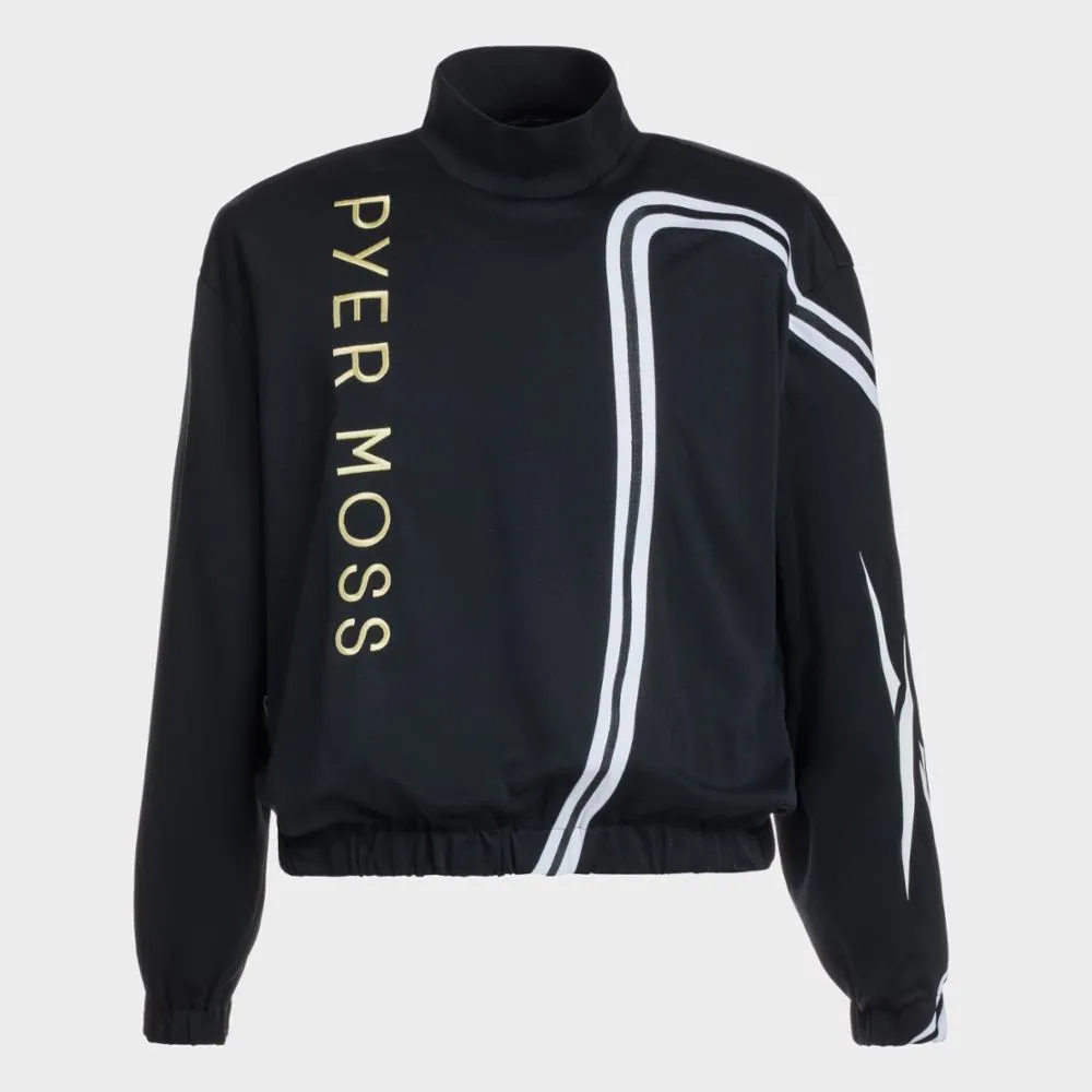 Reebok Apparel Men Reebok x Pyer Moss Mock Neck BLACK sold by Reebok