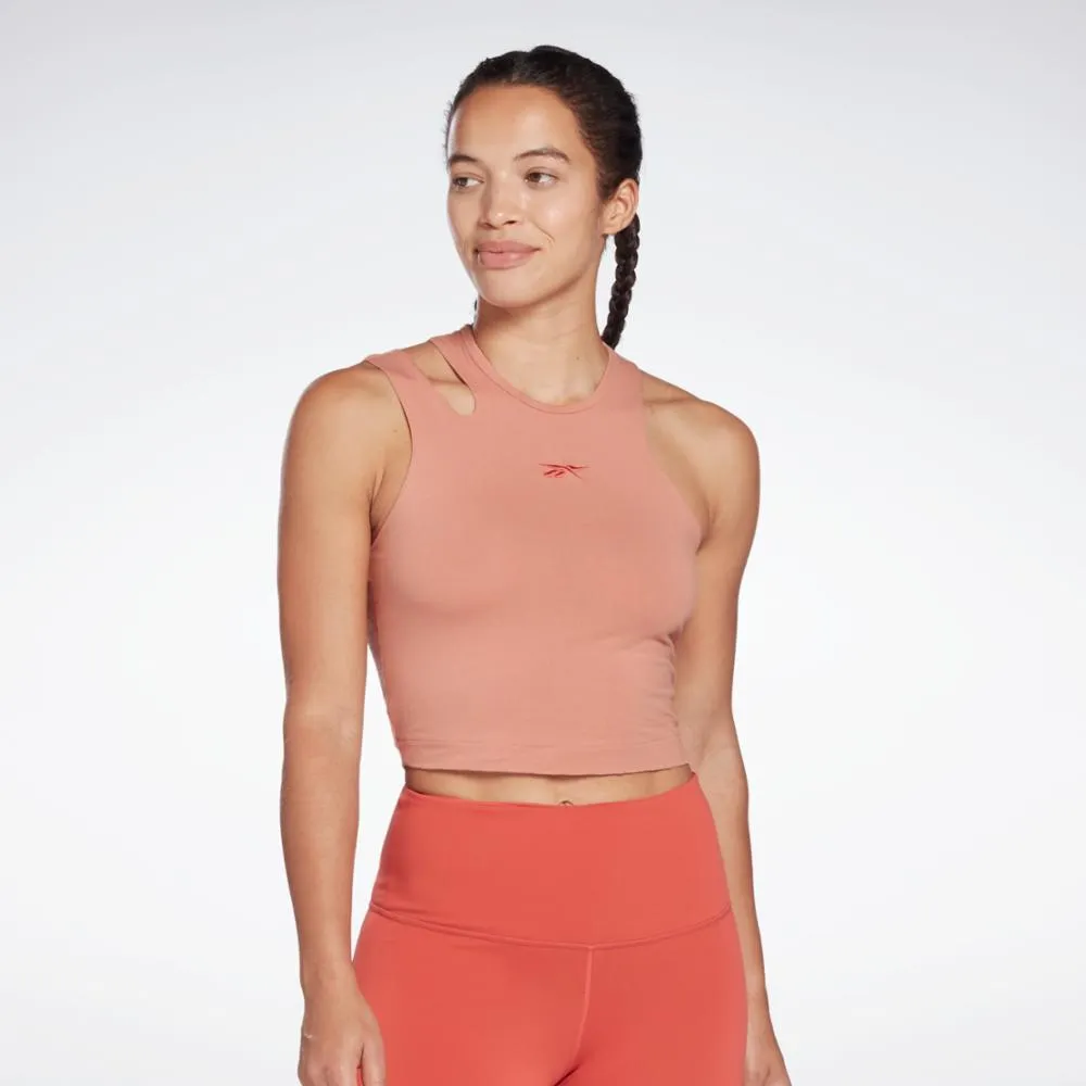 Reebok Apparel Women MYT Cutout Tank CANCOR sold by Reebok