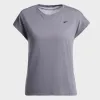 Reebok Apparel Women Workout Ready Supremium Detail Tee GRAGRY sold by Reebok