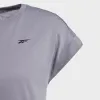 Reebok Apparel Women Workout Ready Supremium Detail Tee GRAGRY sold by Reebok