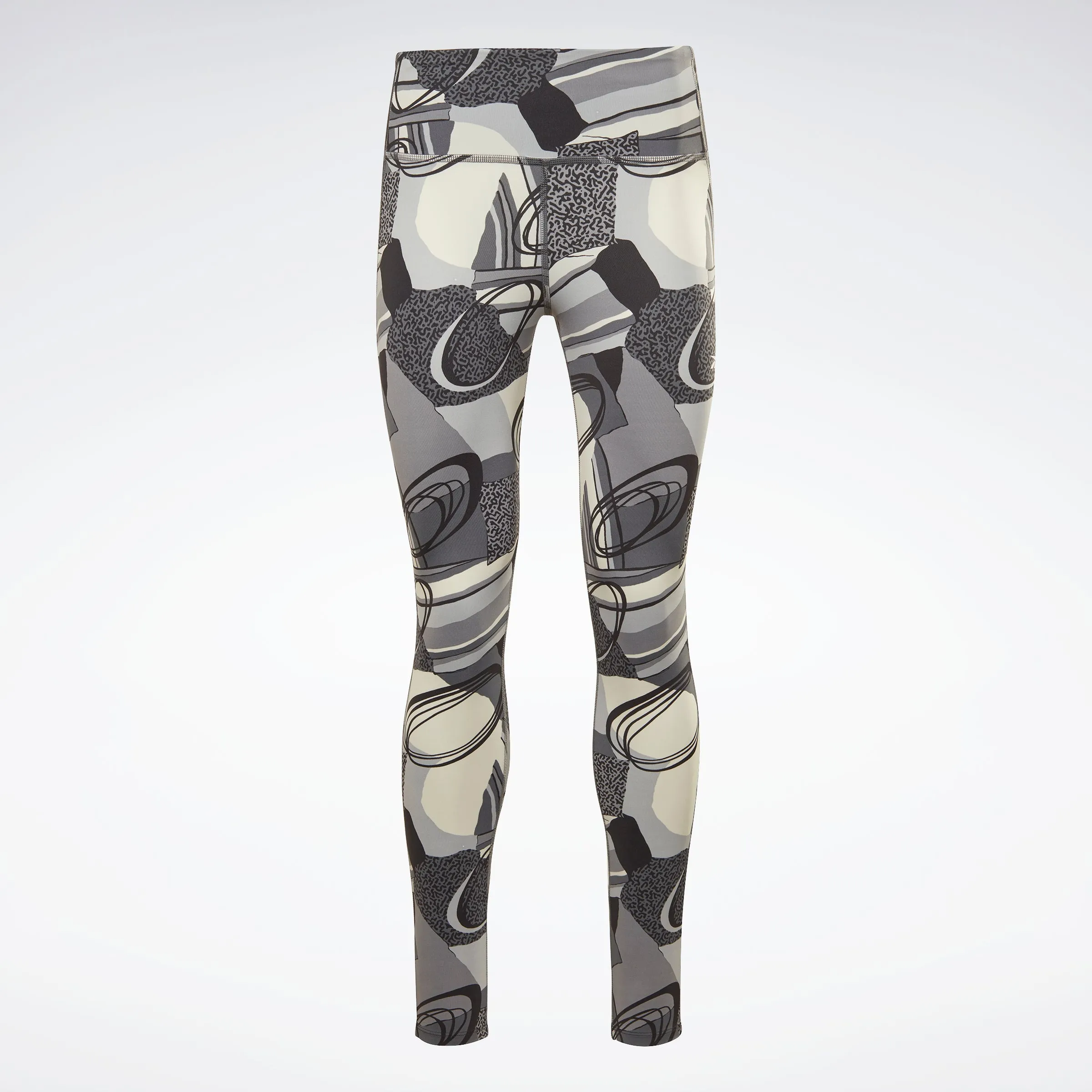 Reebok Apparel Women Lux Printed Perform Leggings Black sold by Reebok product image thumbnail 3