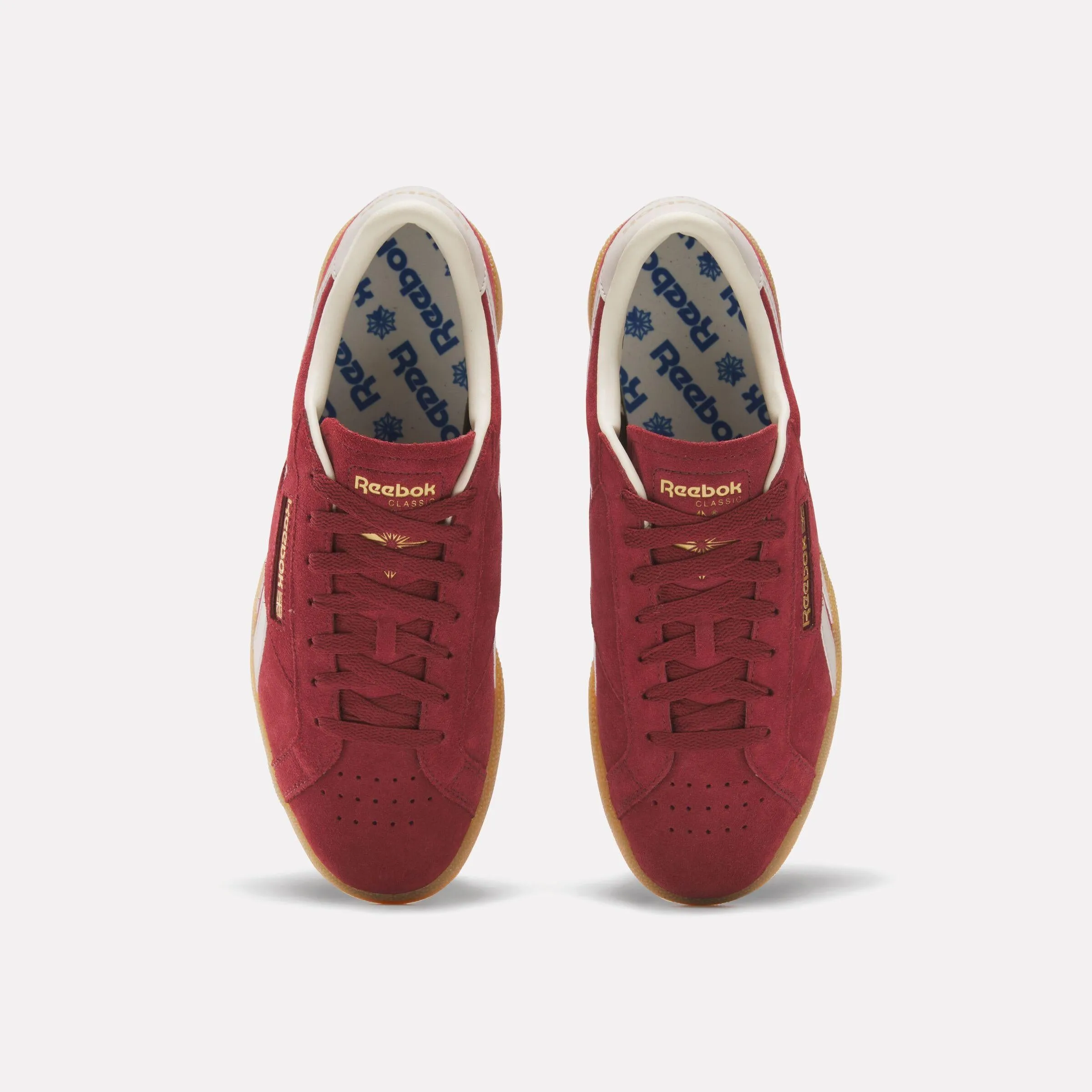 Reebok Footwear Men Club C Grounds UK Shoes RICHMAROOON/MOONSTONE/RBKBRASS sold by Reebok product image thumbnail 5