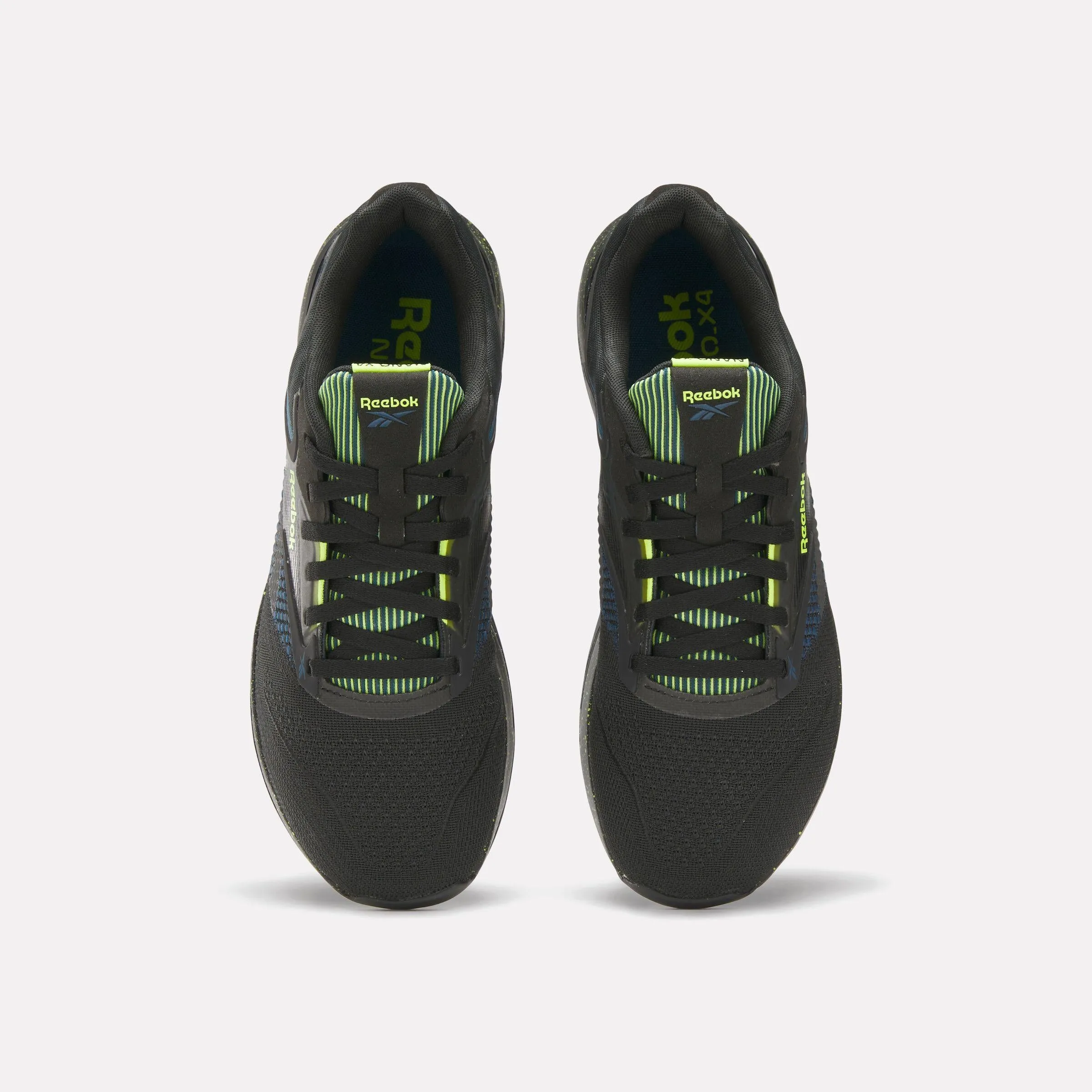 Reebok Footwear Men NANO X4 Training Shoes BLACK/ESCAPE BLUE/DIGITAL LIME sold by Reebok product image thumbnail 5