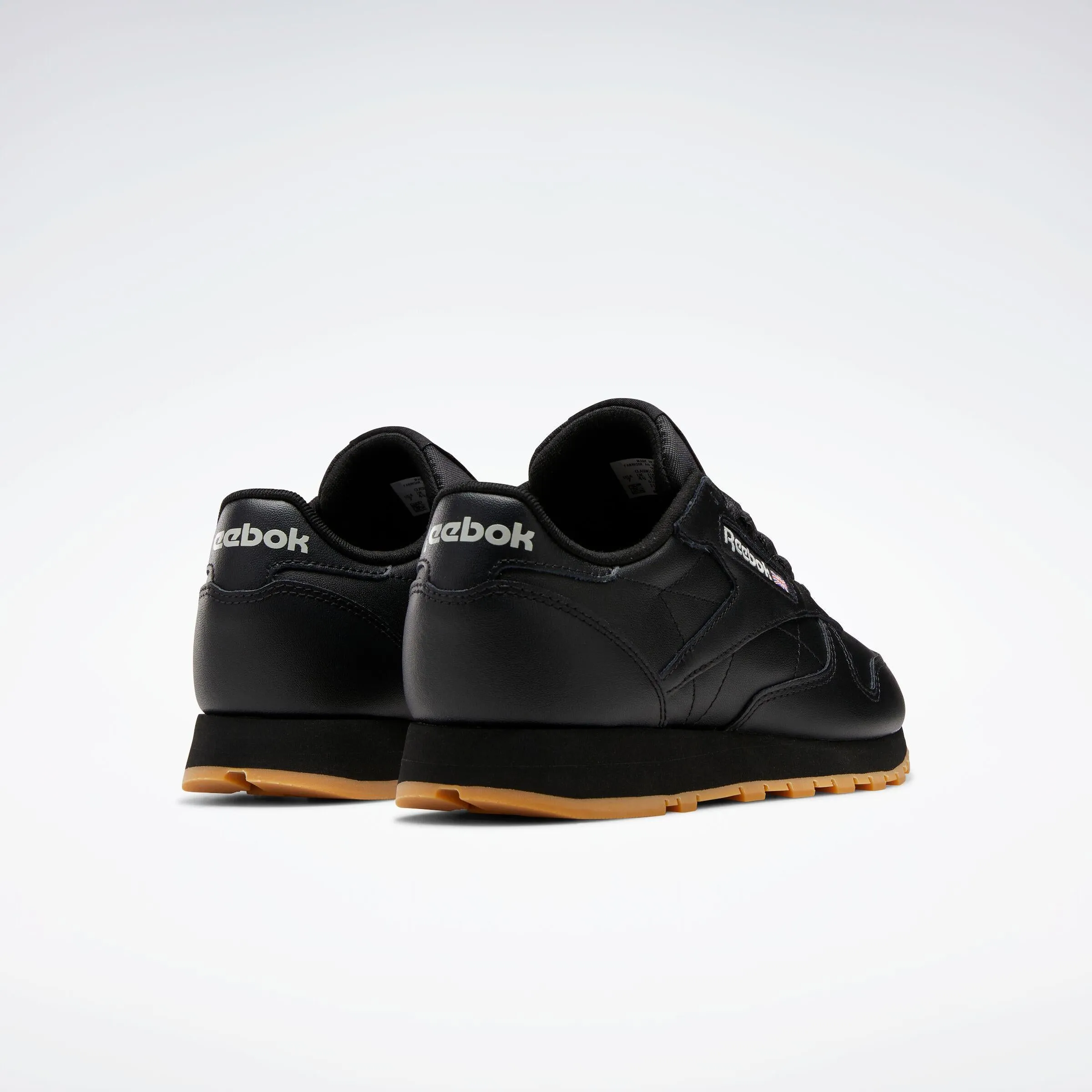 Reebok Footwear Women Classic Leather Shoes CORE BLK/PURE GRY 5/REEBOK RUB sold by Reebok product image thumbnail 3