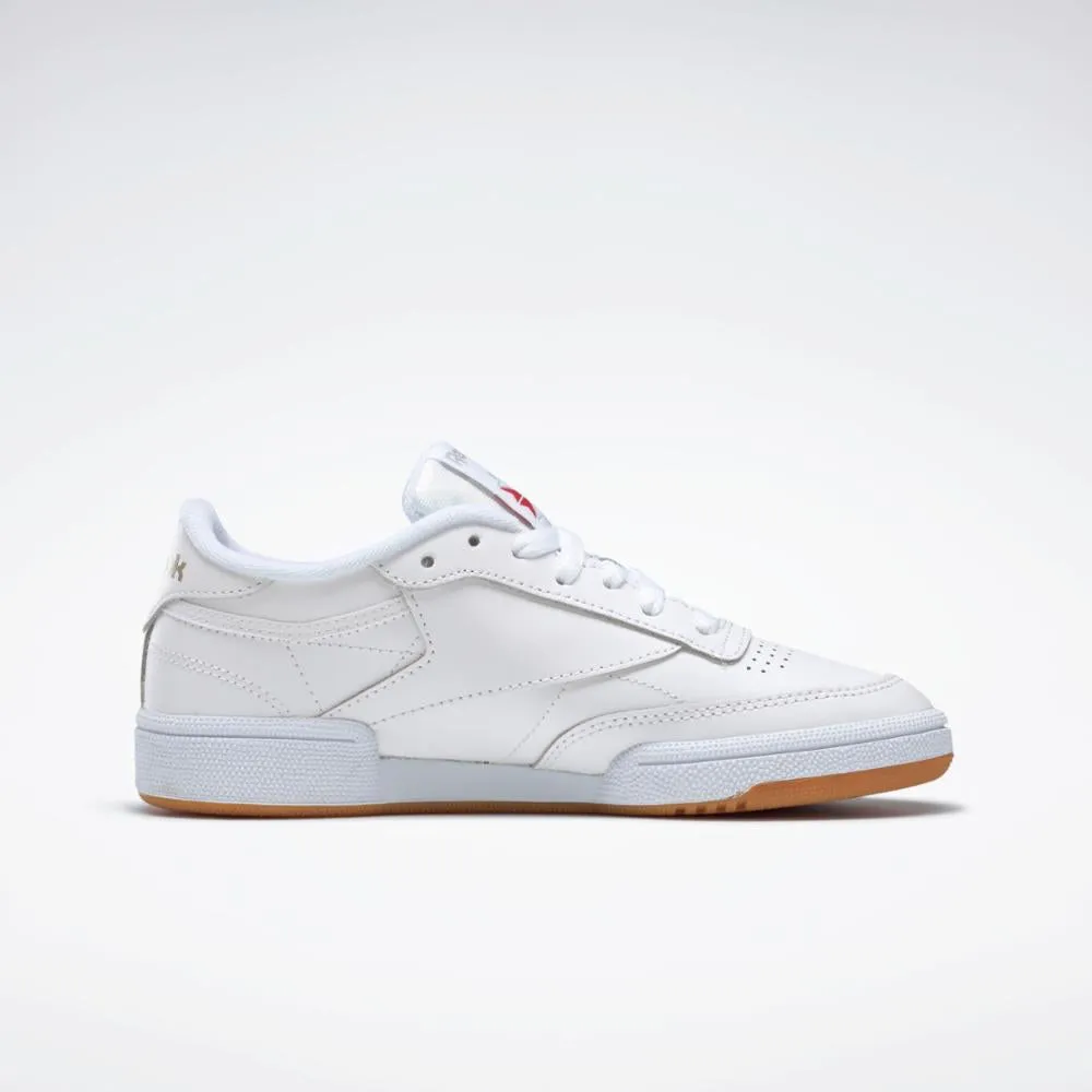 Reebok Footwear Women Club C 85 Shoes WHT/LIGHT GRY/GUM sold by Reebok product image thumbnail 2