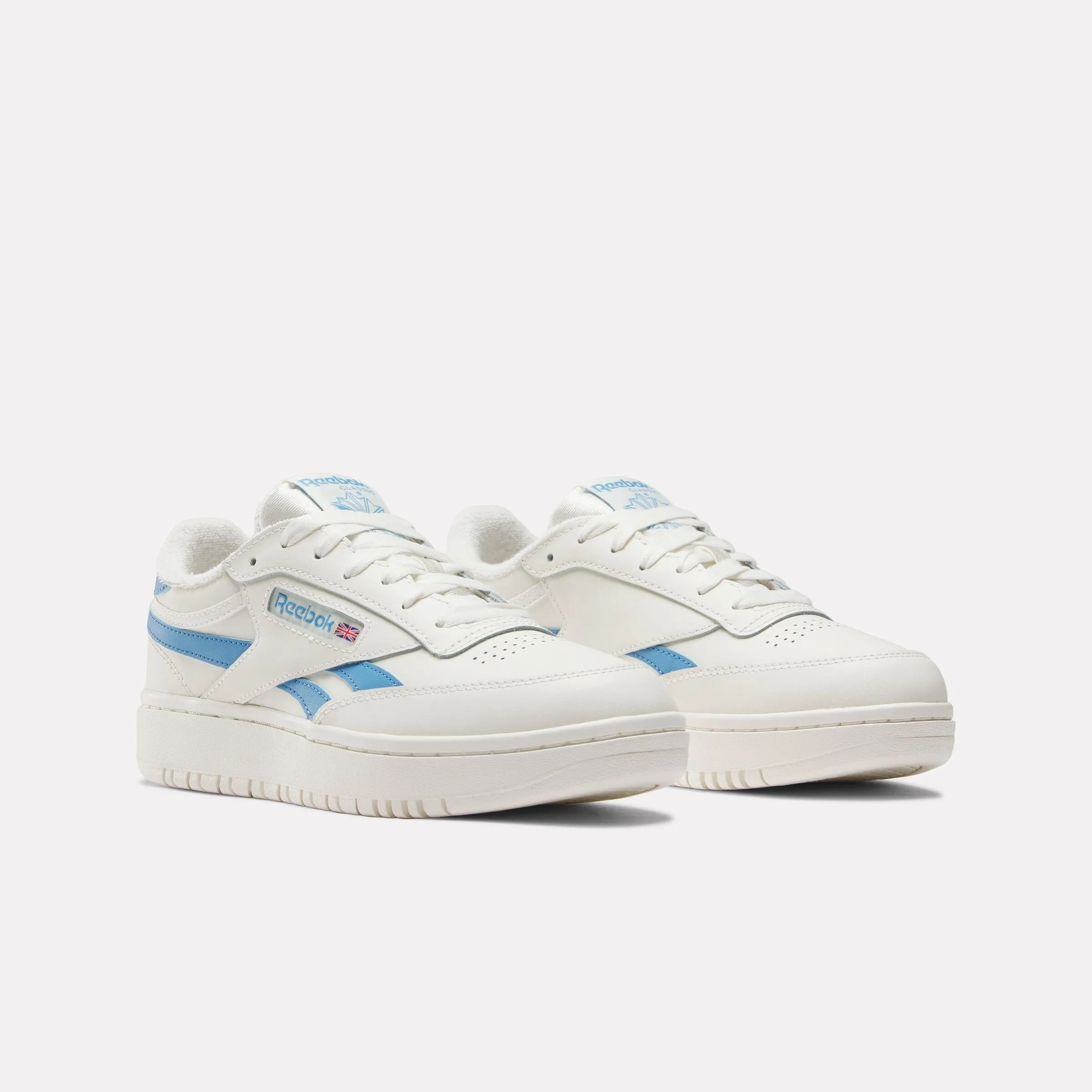 Reebok Footwear Women Club C Double Revenge Shoes CHALK/CHALK/ESSENTIAL BLUE sold by Reebok product image thumbnail 2